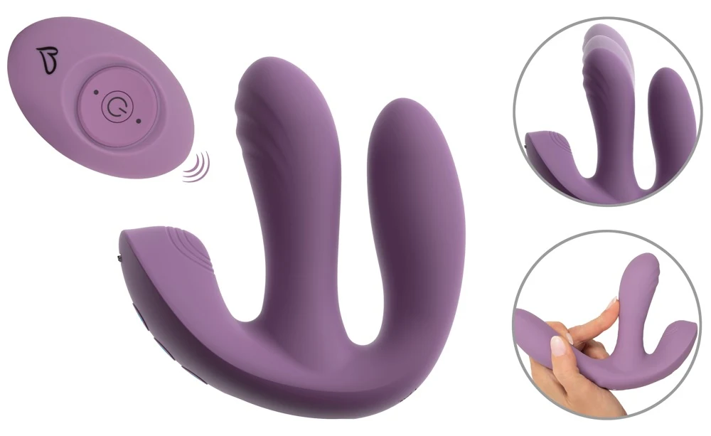 beau coeur MIREVA RC Triple Hands-Free Vibrator 12,2 cm