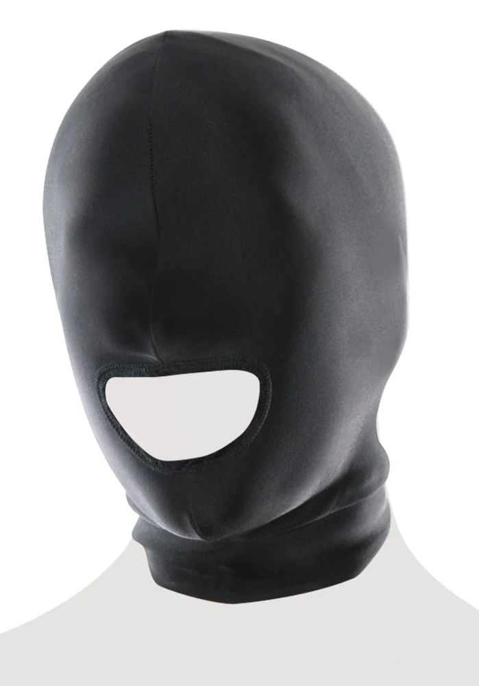 FF Series Spandex Open Mouth Hood masken knebel