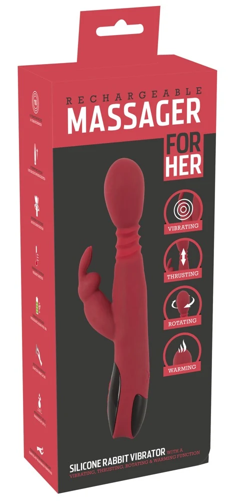 You2Toys Silicone Rabbit Vibrator 26,5 cm