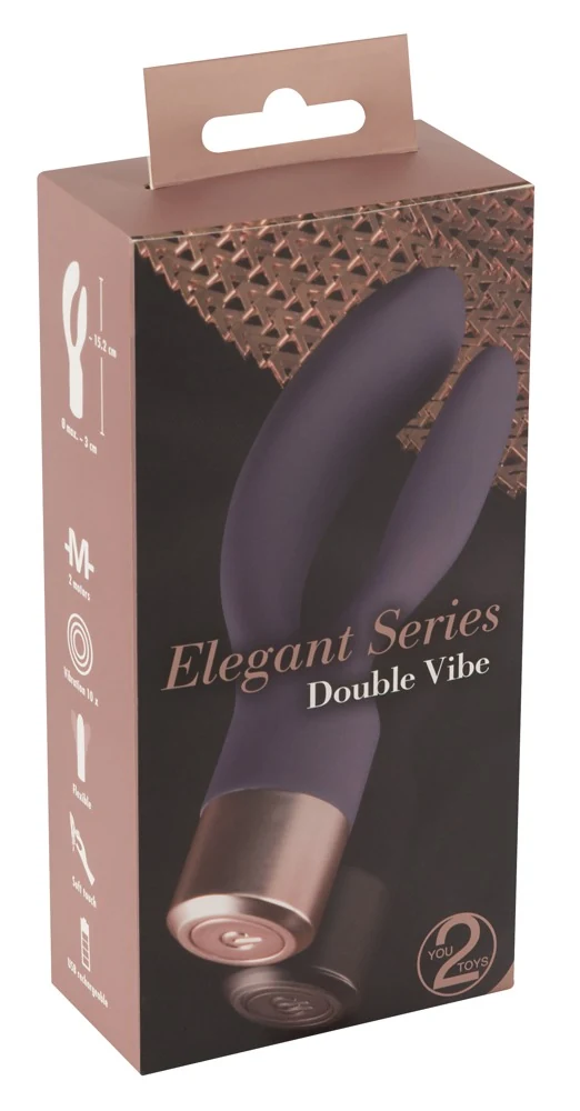 Elegant Series Double Vibe 15,2 cm vibrator