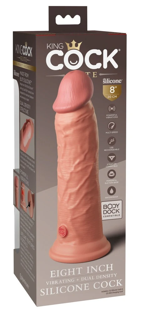 King Cock Elite 8“ Silicone 22 cm dildo