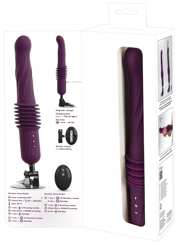 You2Toys RC Warming Fucking Machine vibrator