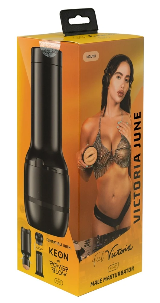 Kiiroo FeelVictoria June Mouth masturbator