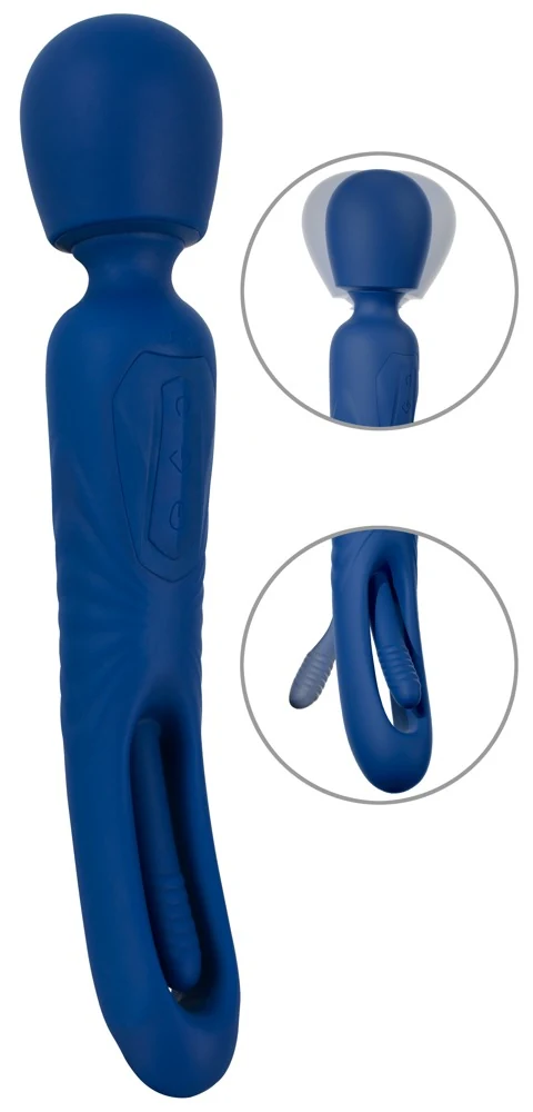 Sweet Smile 2in1 Wand with Flicking Tongue 24,3 cm vibrator