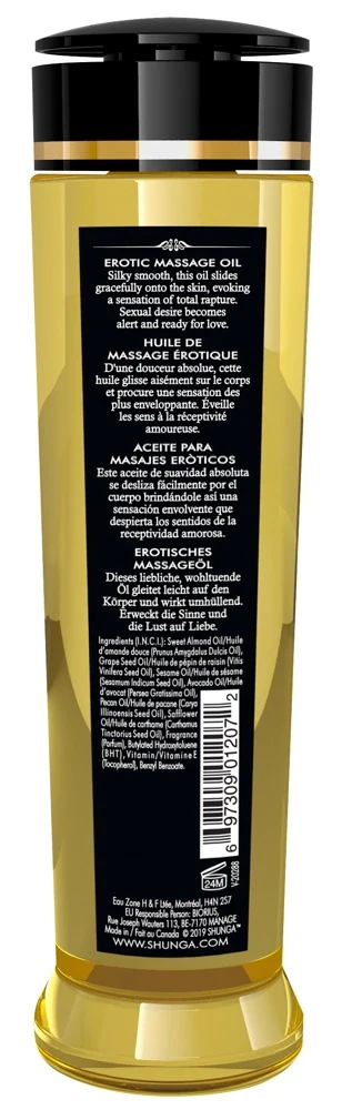 Shunga Erotic Massage Oil