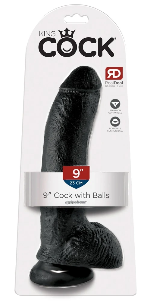 King Cock 9“ with Balls 22,9 cm dildo