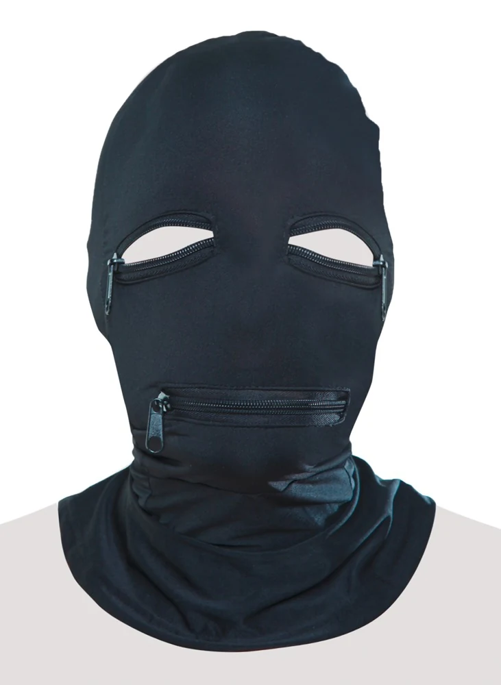 FF Series Zipper Face Hood masken knebel