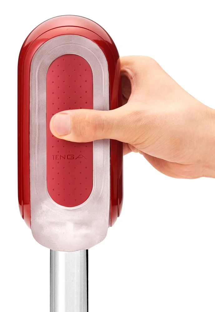 TENGA Flip 0 (Zero) Red Warmer Package masturbator