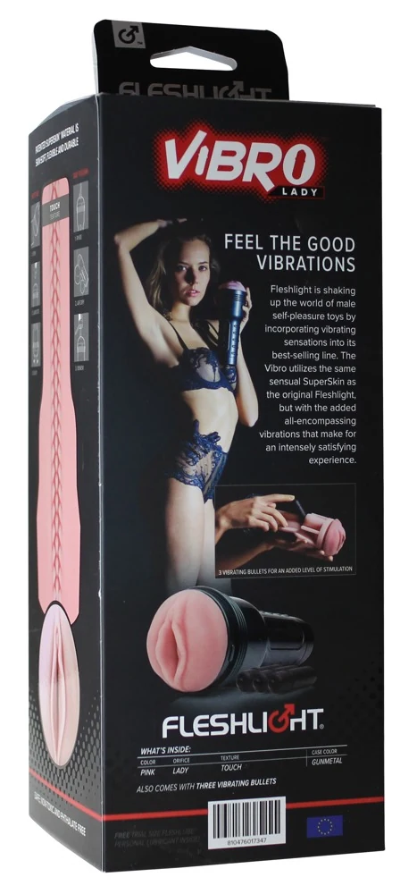 Fleshlight Vibro-Pink Lady Touch masturbator