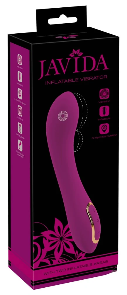 JAVIDA Inflatable Vibrator 21,1 cm