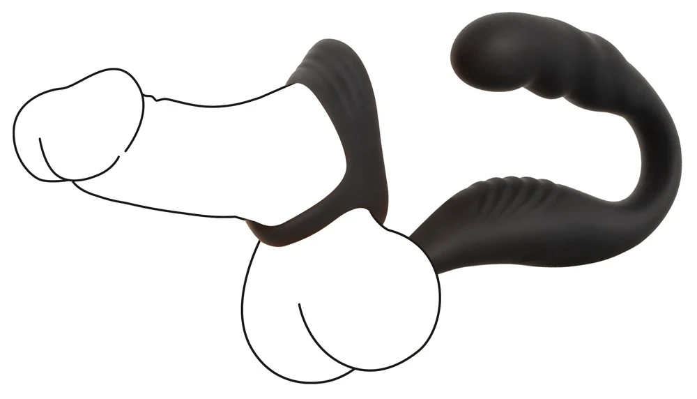 Rebel Cock Ring with RC Prostate Plug vibrator