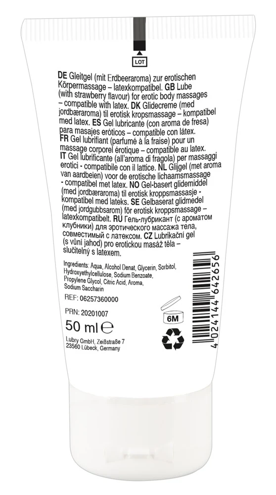 Lick it! Erotic Massage Gel Strawberry