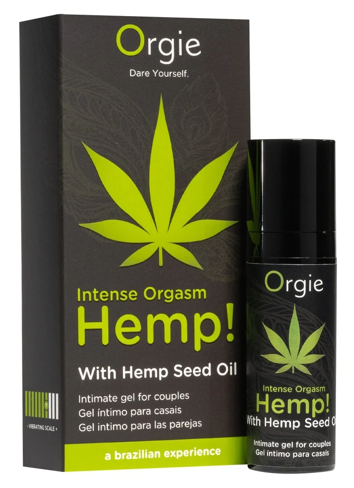 Orgie Intense Orgasm Hemp stimulierende gele sprays