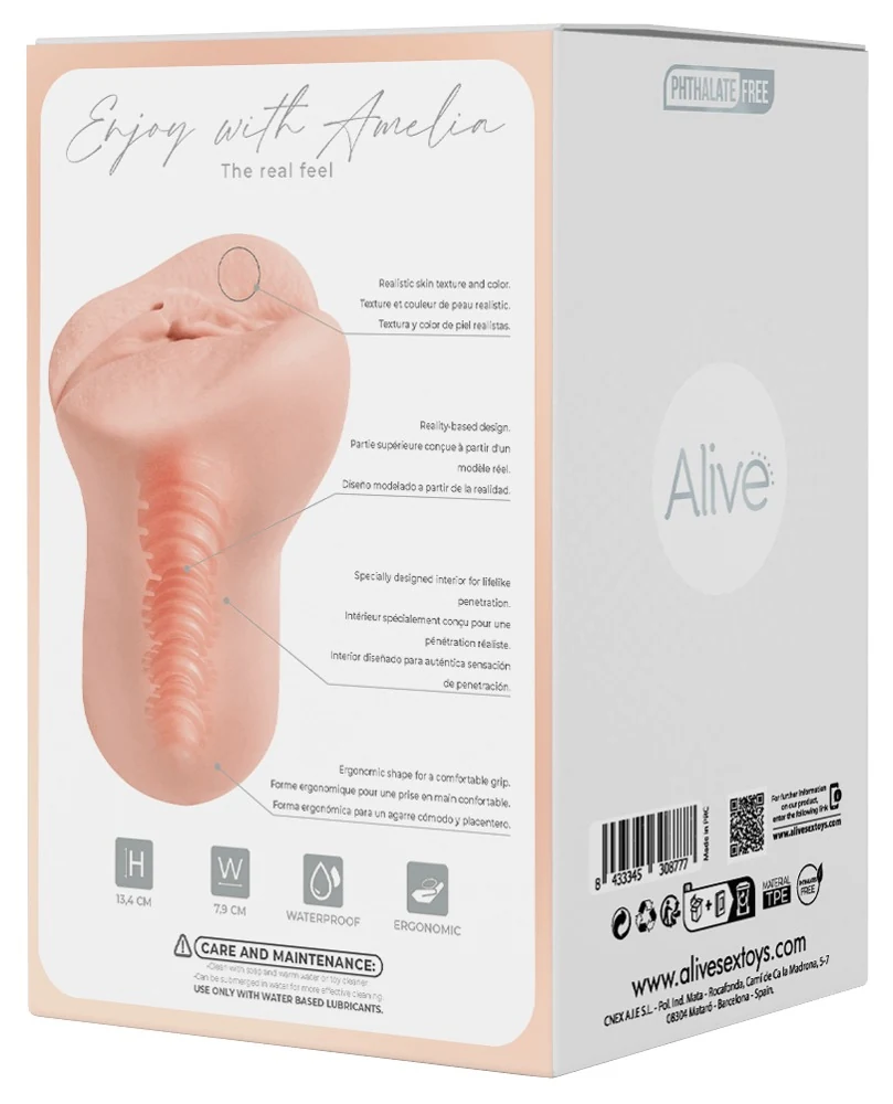 Alive Amelia S masturbator