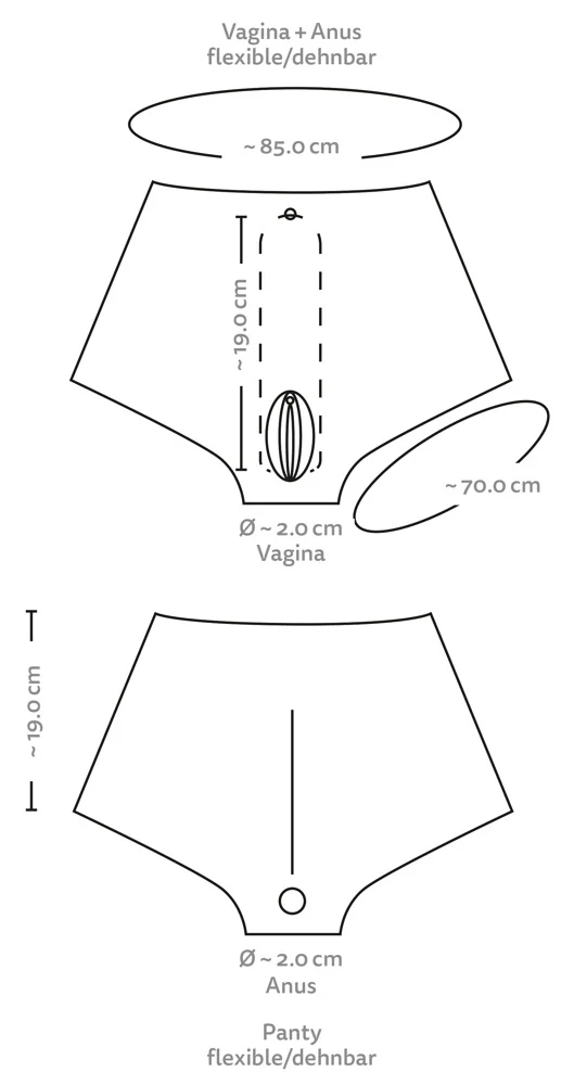 You2Toys Ultra Realistic Vagina Pants sonstiges