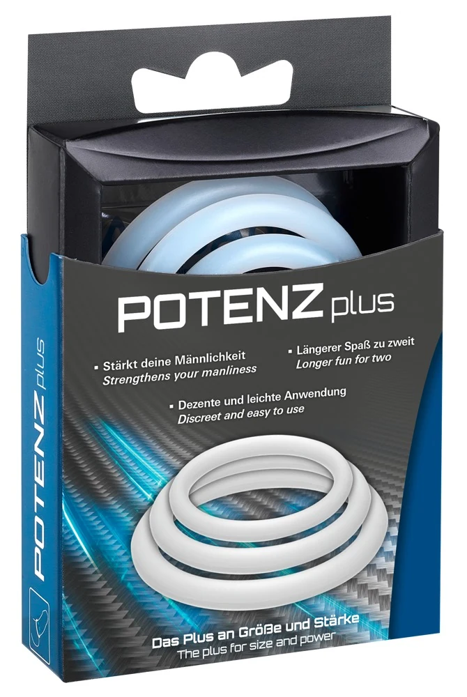 Joydivision Toys POTENZplus 3er penisring