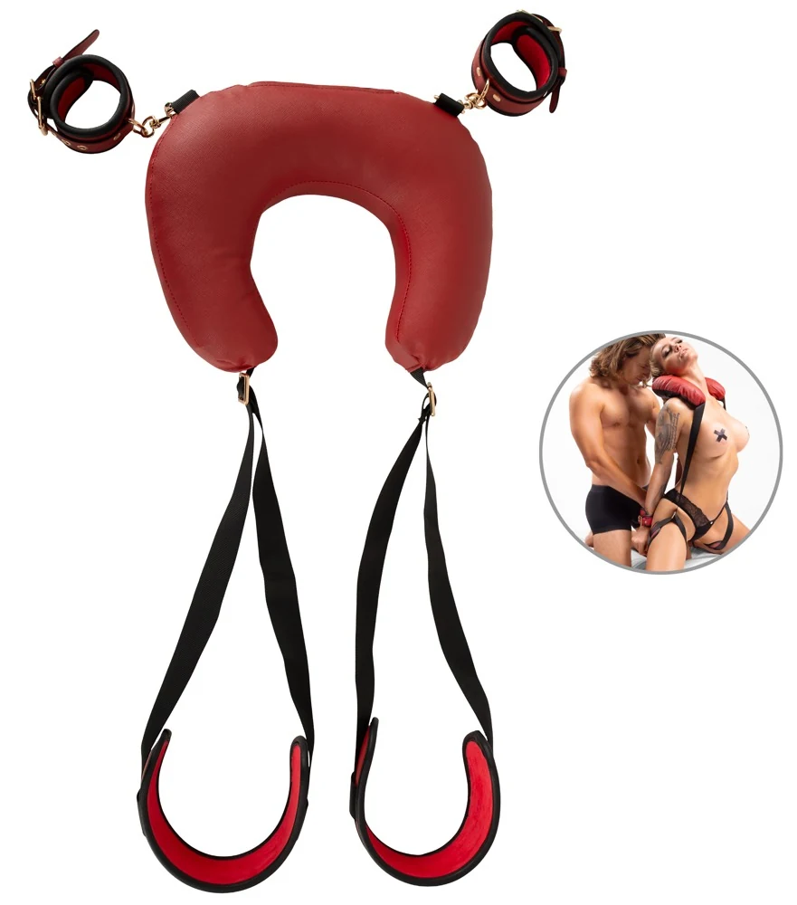 Bad Kitty Neck-Cushion-Thigh-Restraint bondage fesseln