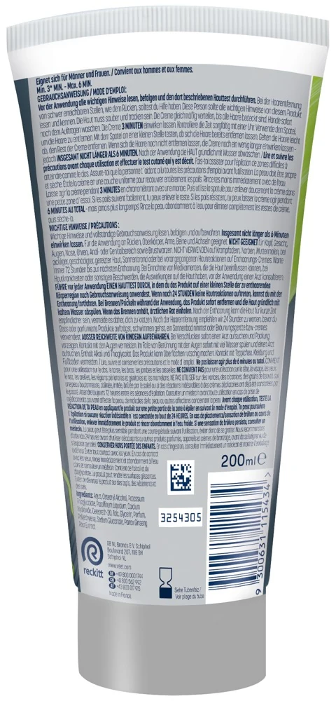 Veet Men TOTAL PRO Haarentfernungscreme sonstiges