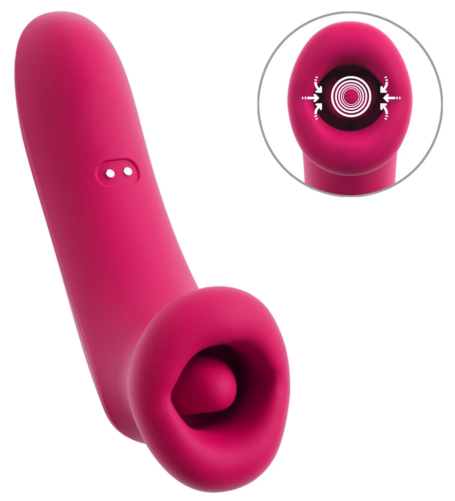 You2Toys Oral Fun Vibrator Sucking Mouth Vibrating Tongue 14,5 cm