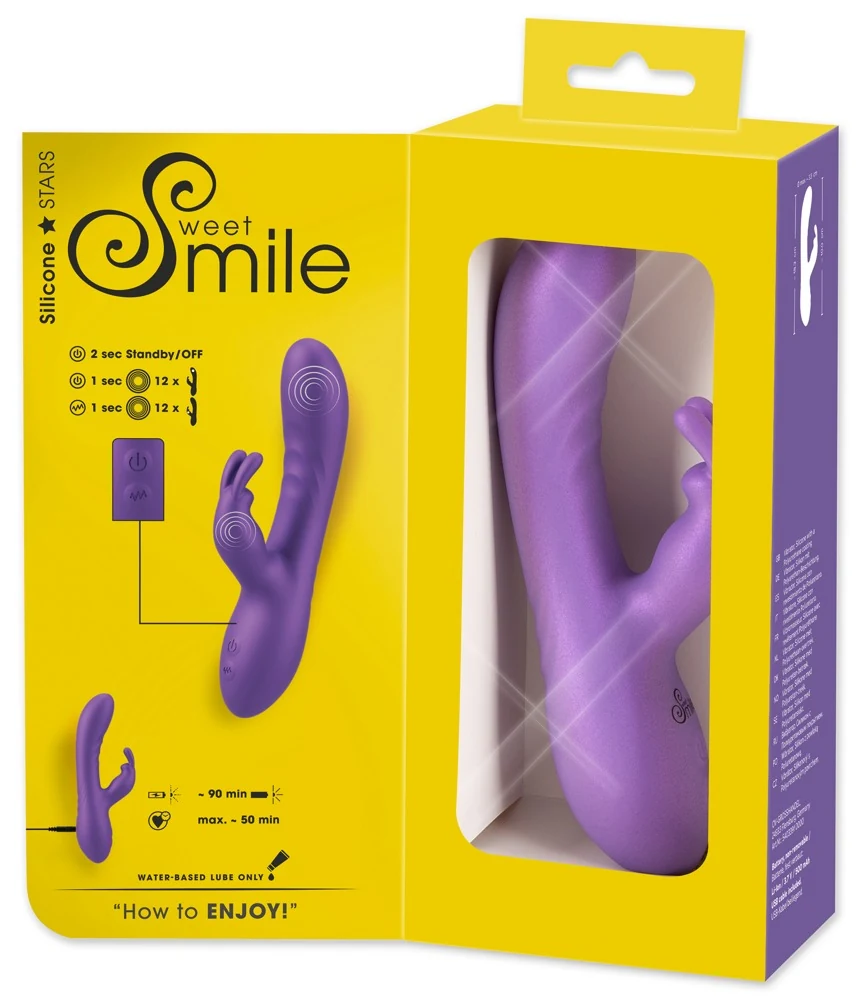 Sweet Smile Flexible Rabbit 18,3 cm vibrator