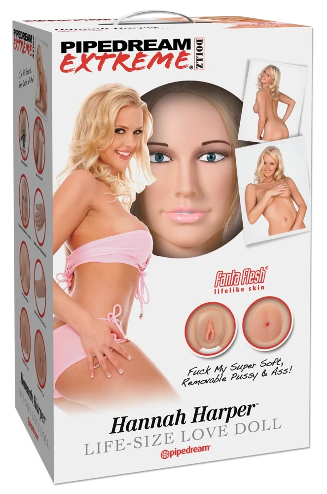 PDX Extreme Hannah Harper Life-Size Love Doll puppe