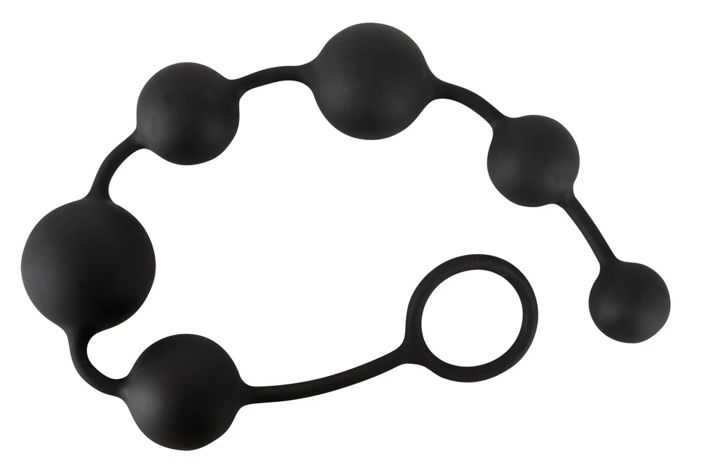 Black Velvets Anal beads 40 cm toy