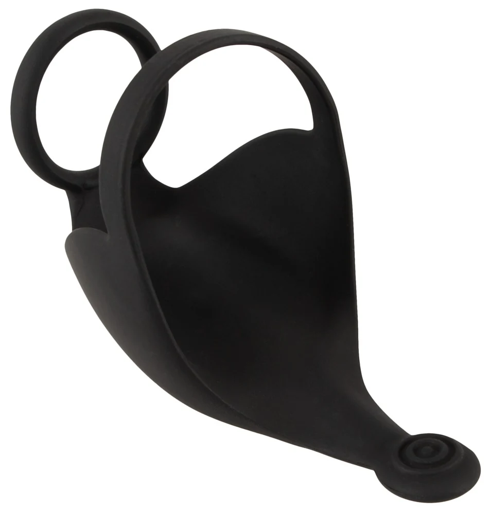 Rebel Cock ring with RC ball massager penisring