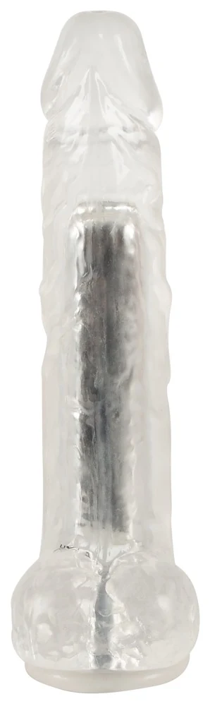 Crystal Vibrator mit Saugfuß 24,5 cm