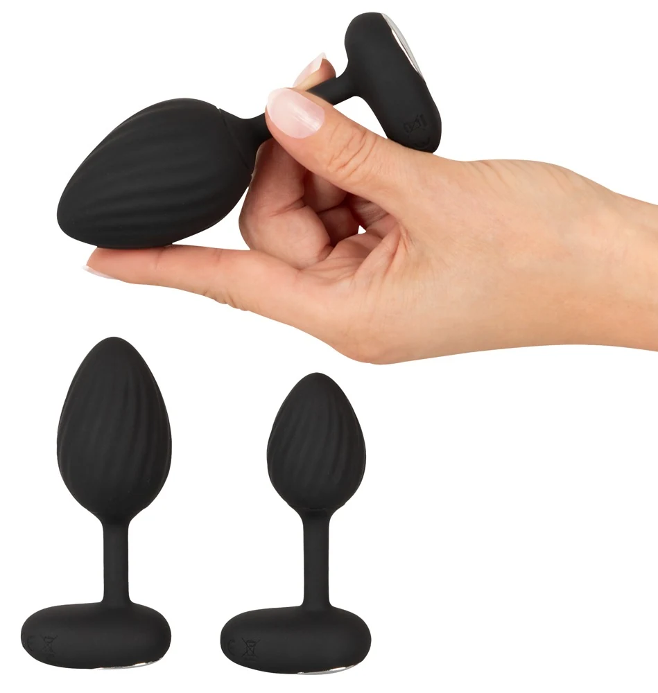 ANOS RC Butt Plug Set with Vibration anal toy