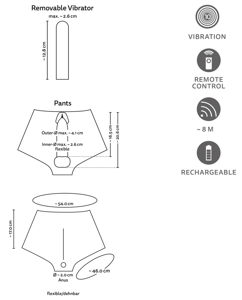 You2Toys Ultra Realistic Vibrating Penis Pants sonstiges