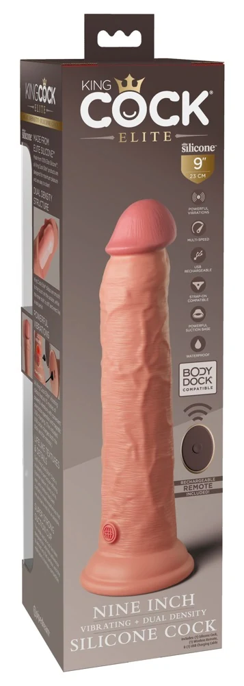 King Cock Elite 9“ Silicone RC 24,8 cm dildo