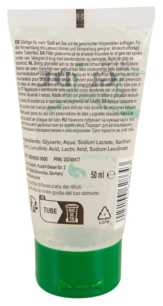 Just Glide Bio gleitmittel ohne aroma