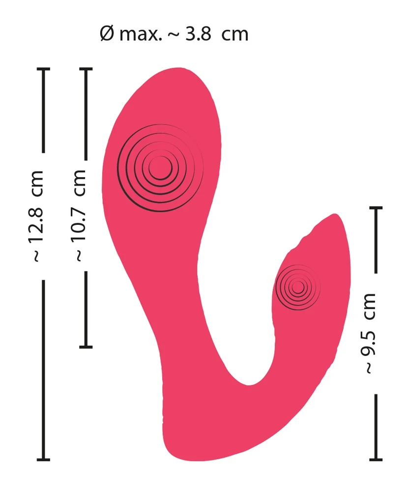 Sweet Smile G-Spot Panty Vibrator 12,8 cm