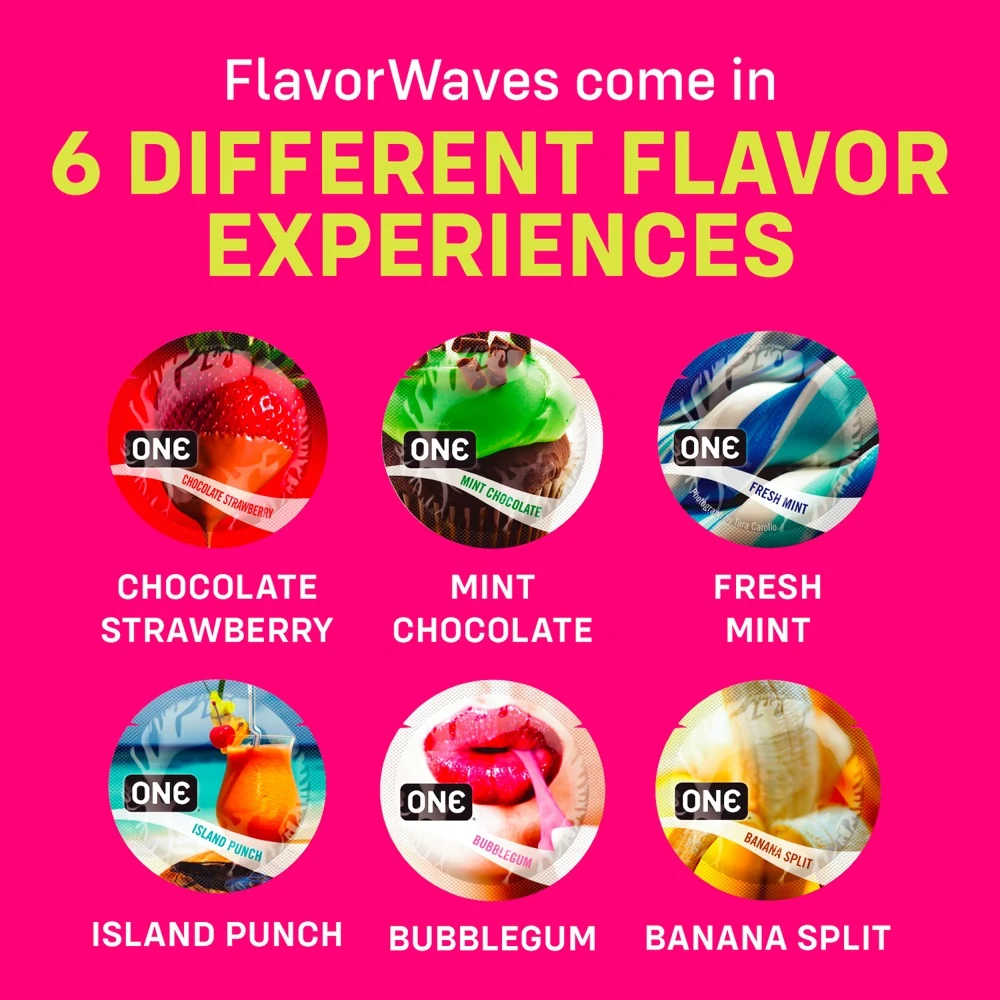 ONE Flavor Waves kondome