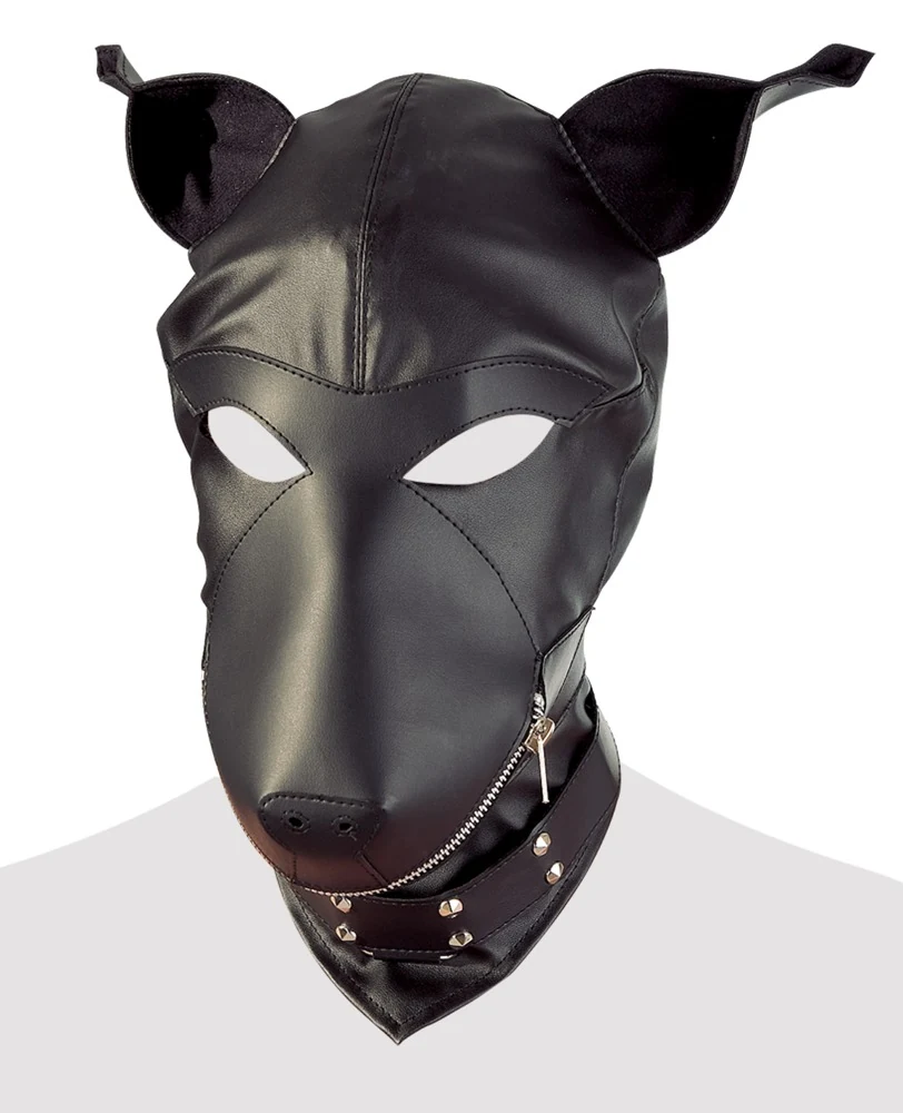 fetish Collection Dog Mask masken knebel