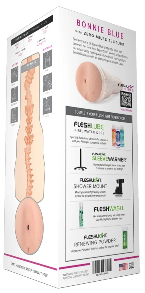 Fleshlight Bonnie Blue Zero Miles masturbator