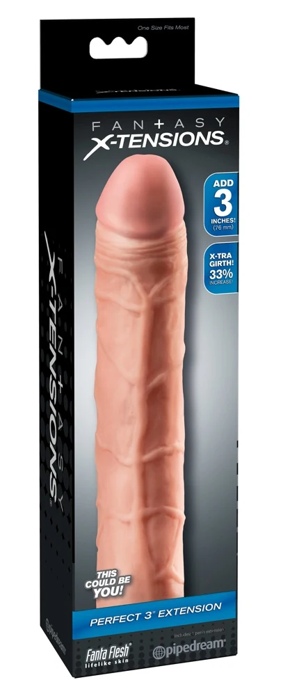 Fantasy X-tensions Perfect 3“ Extension penishülle