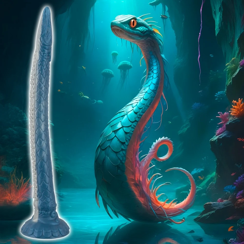 Beasty Cocks Eel of Ecstasy 46 cm dildo