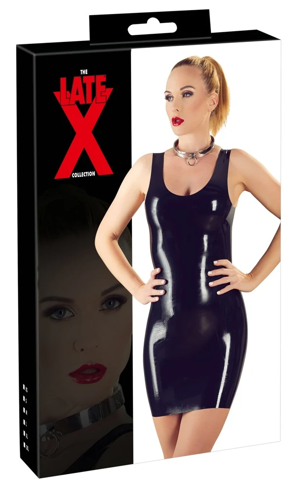 Late X Kleid aus Latex