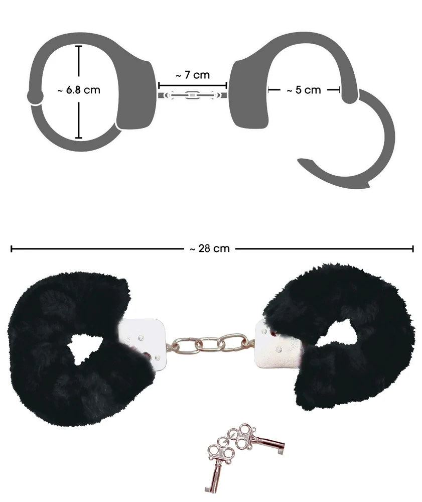 Bad Kitty Handschellen und -fesseln