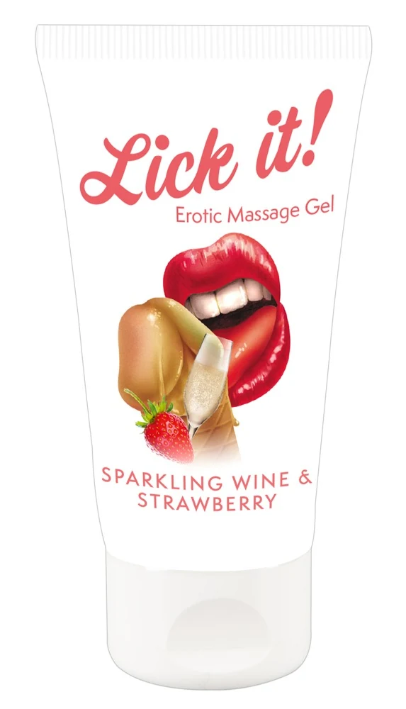 Lick it! Erotic Massage Gel Strawberry