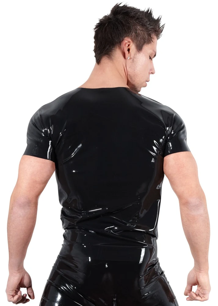 Late X Shirt aus Latex