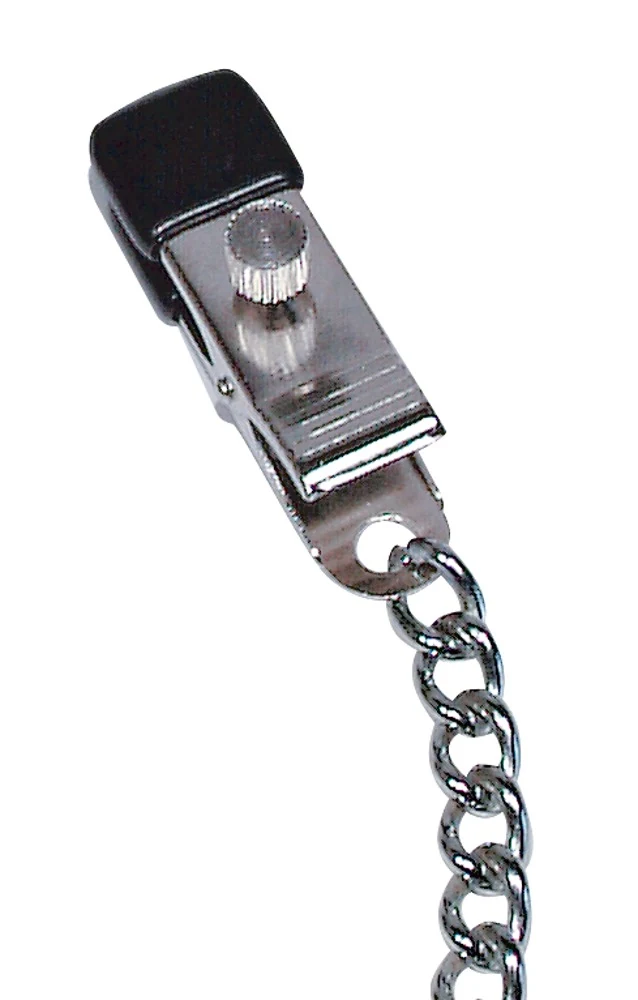 fetish Collection Nipple Clamps with Metal Chain ketten klemmen