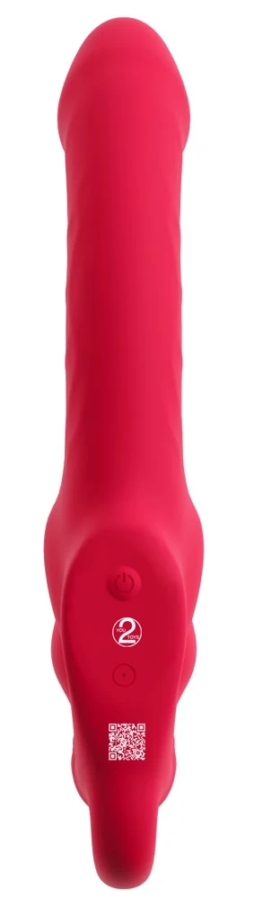 Strapless Strap-On Triple Teaser RC 23 cm vibrator