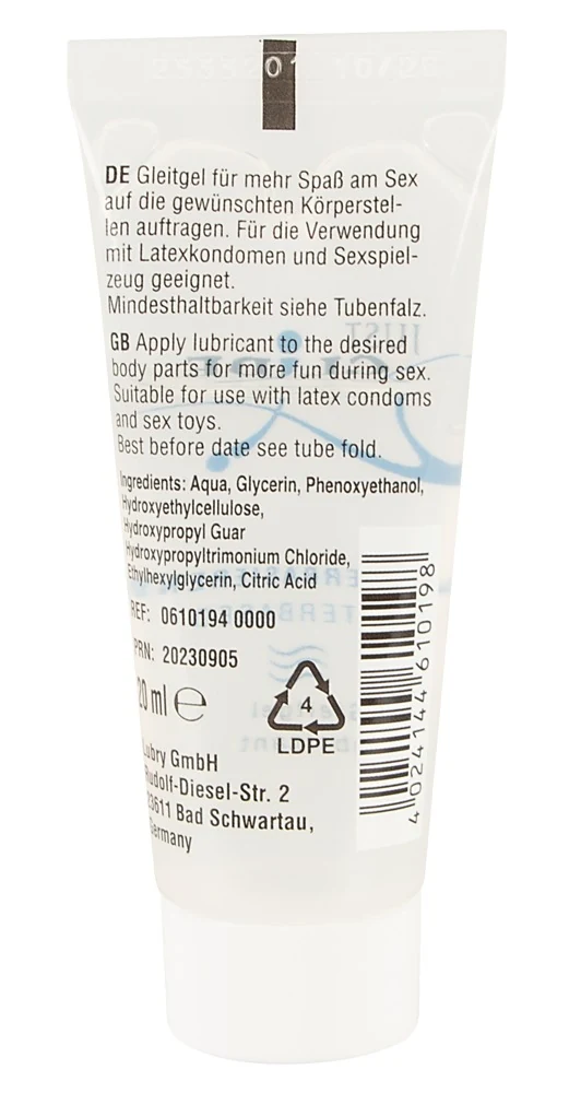 Just Glide Wasserbasierend gleitmittel ohne aroma