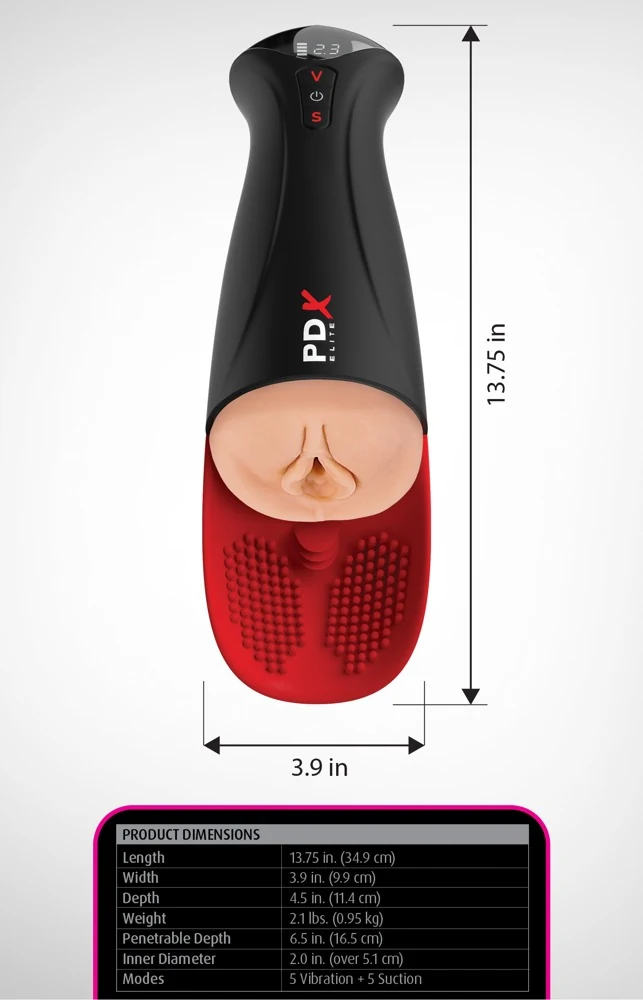 PDX Elite Fuck-O-Matic Pro XL masturbator