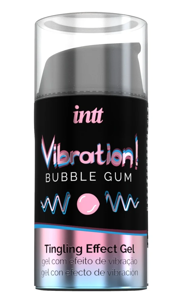 intt Vibration! Bubble Gum stimulierende gele sprays