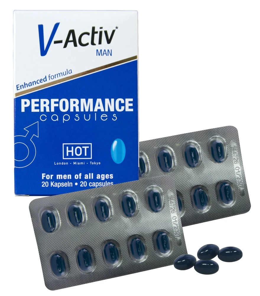 HOT V-Activ MAN Performance nahrungsergänzungsmittel