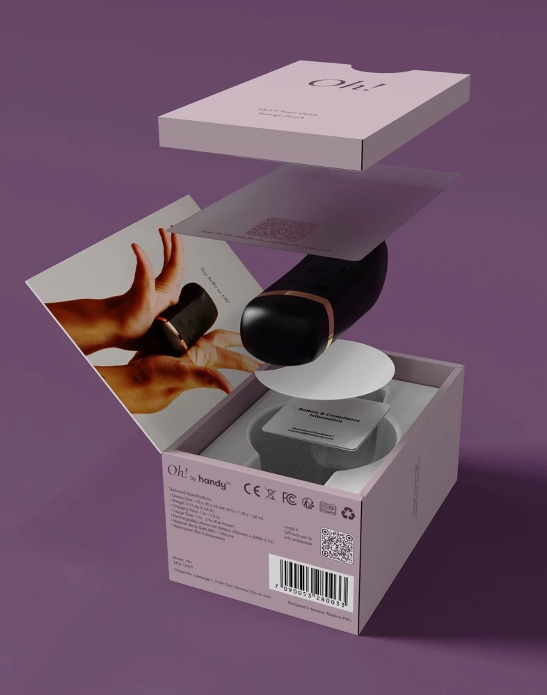 The Handy Oh! Smart Vibrator 11,5 cm