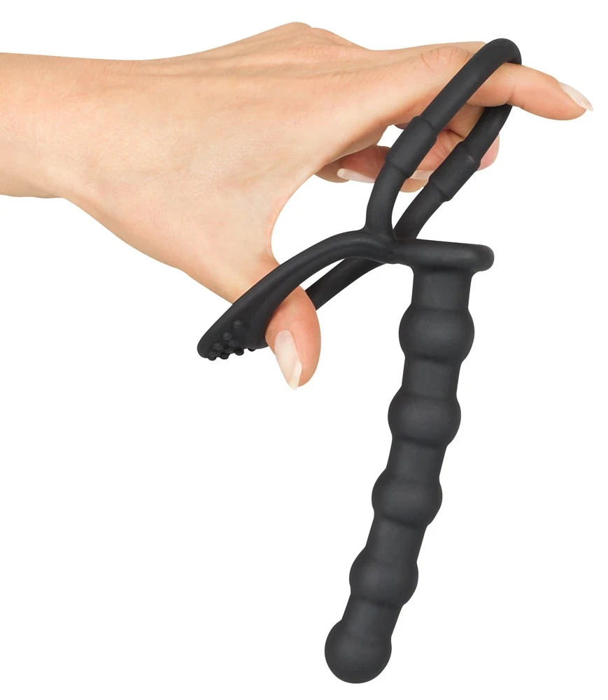 Black Velvets Cock ball ring 13,5 cm anal toy